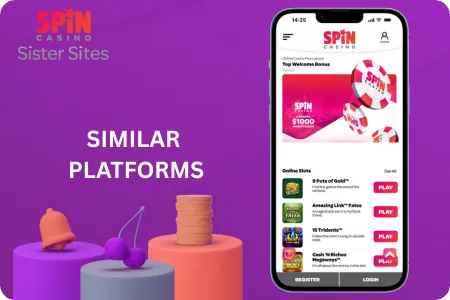 Sister Sites to Spin Casino Similar platforms