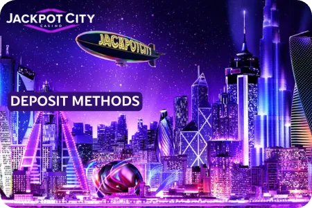 Deposit Methods on Jackpot City