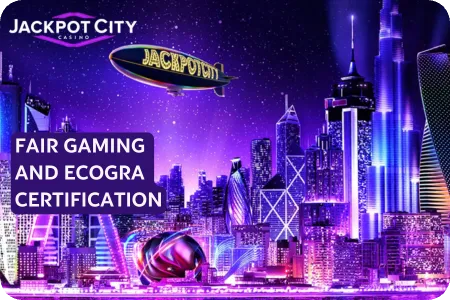 Fair Gaming and eCOGRA Certification on Jackpot City