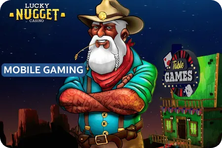 Mobile Gaming in Lucky Nugget